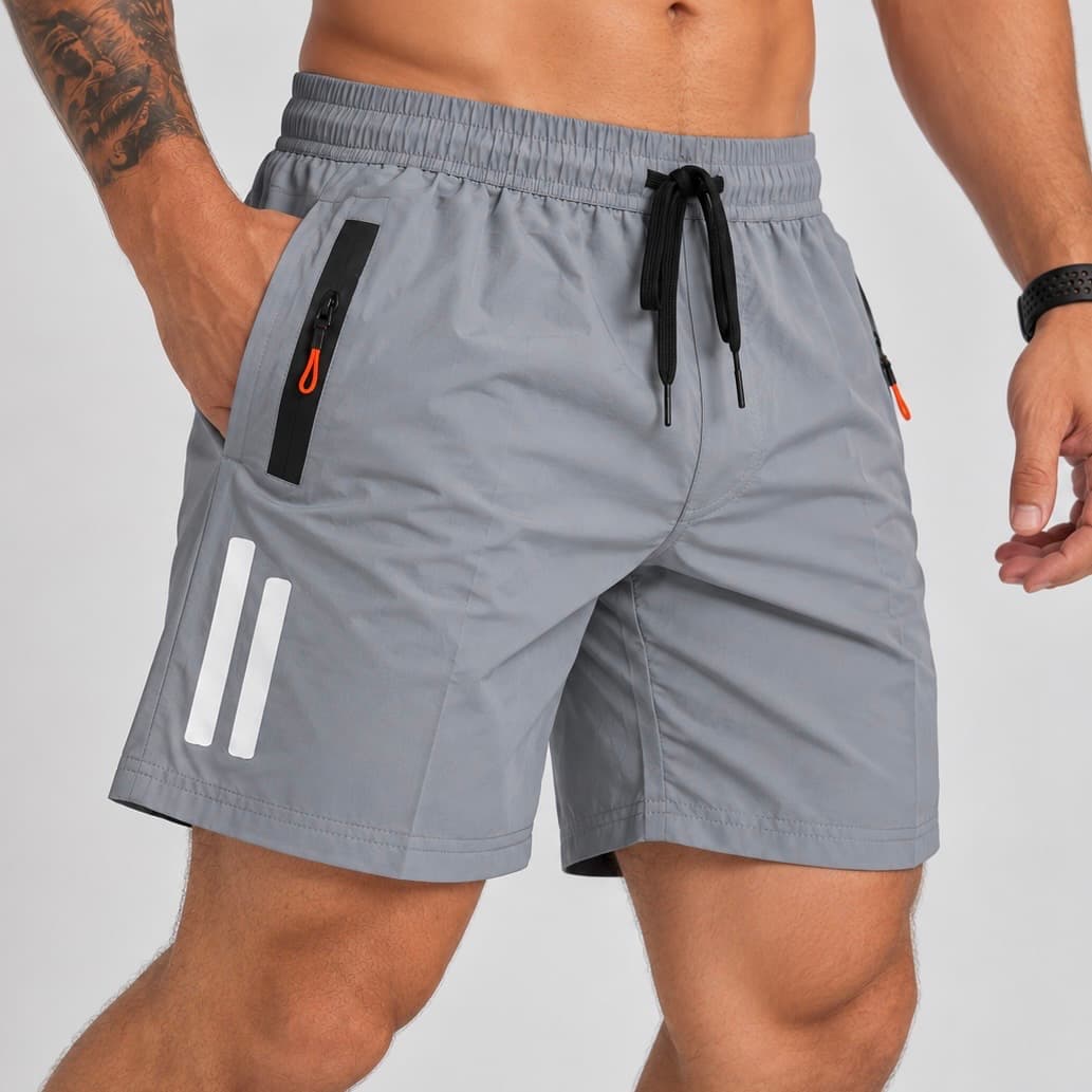 Short Esportivo Performance | Cinza Claro
